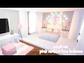 blush pink bedroom roblox speedbuild