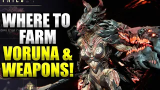 Where To Farm Voruna Her Weapons Warframe Hunters