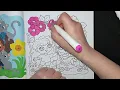Coloring Lightsome Spring coloring book by Kameliya Angelkova