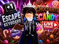1 Keyboard Escape Chocolate Candy World LIVE Roblox Live Stream