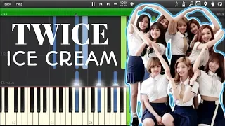 Download TWICE - ICE CREAM [ Piano Tutorial ] MP3