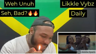 likkle vybz daily official music video short boss muzik reaction review