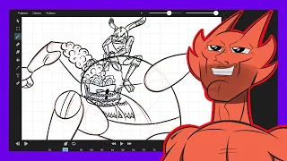 More Animating - Twisted Freddy Episode 14 Animation Stream