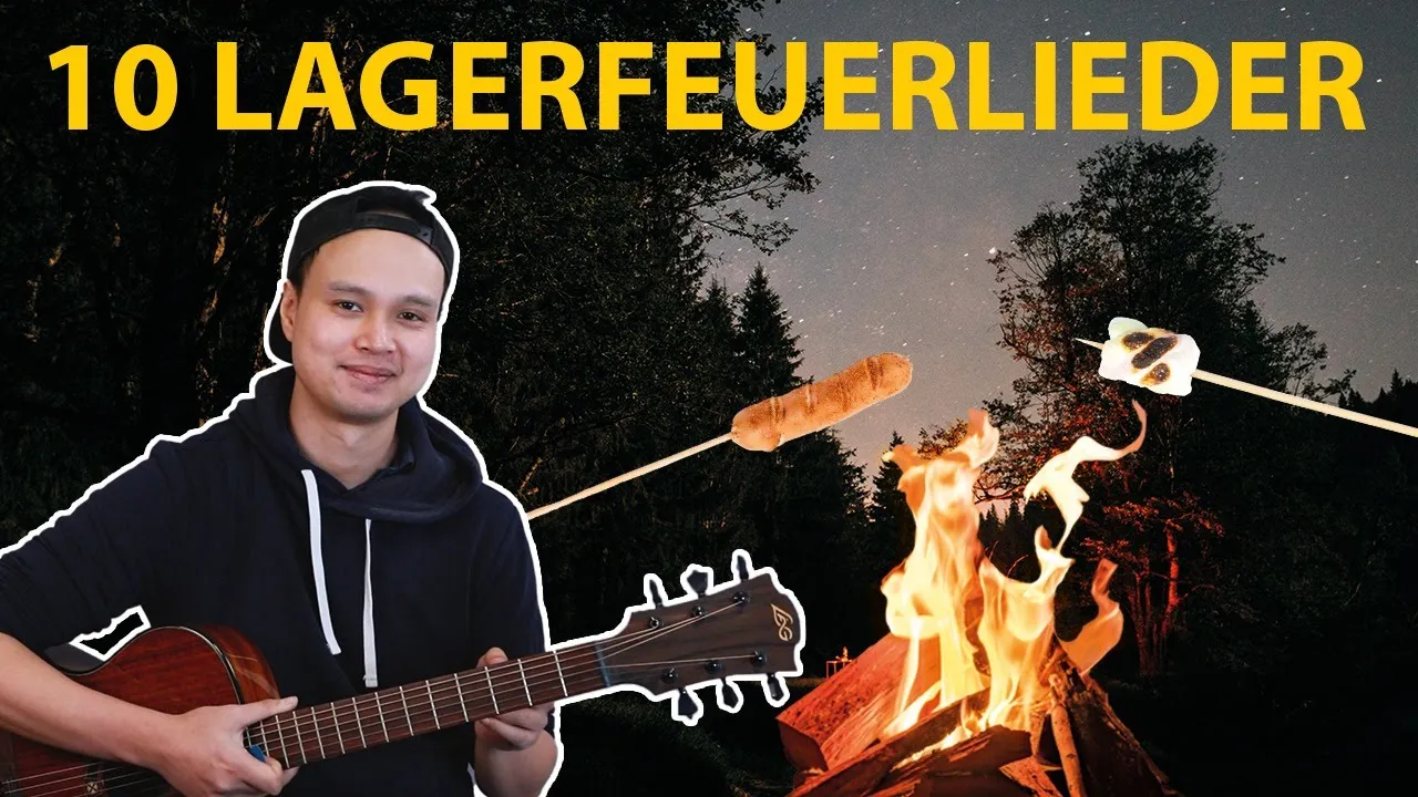Andis Video: 10 super einfache Lagerfeuerlieder auf der Gitarre