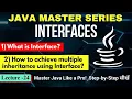 Interfaces in Java What is Interface How to Achieve Multiple Inheritance using Interface