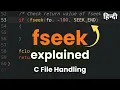 fseek Function Explained with Examples File Handling in C Programming tutorial in Hindi
