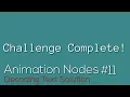 Animation Nodes Decoding Text Solution