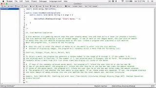 4 22 Part 1 Slot Machine Simulation - Java