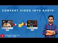 How to convert into using python Hindi tutorial Python project Learn python