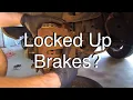 How To Diagnose a Locked Up Brake Caliper Dragging Brakes