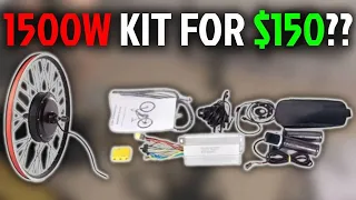 I can t believe how cheap this 1500w E-Bike kit is