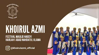 Download Khoirul Azmi (Annabi Shollu Alaih) GRAND FINAL Festival Maulid Habsyi (Harlah 1 ABAD NU) MP3