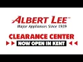 The Albert Lee Appliance Clearance Center Now open in Kent