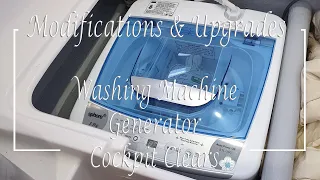 Modifications & Improvements – Washing Machine, Genset and new Clears