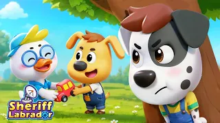 can i play too dont be jealous good habits for preschoolers cartoon sheriff labrador
