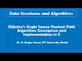 25H Dijkstra s Shortest Path Algorithm Description and Implementation in C