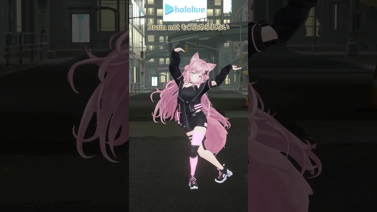 難易度高め⁉ブレインロット/東京真中 踊ってみた【博衣こより】 #ホロライブ #vtuber #dance #shorts #ダンス #踊ってみた #博衣こより #ブレインロット #東京真中