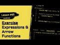 JavaScript For Beginners Exercise Expressions Arrow Functions