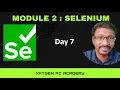 Day 7 Selenium Module Handling Browser Button Check Box Radio Button Part 3
