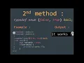 How to use Boolean variables iv C language ZehrilaY