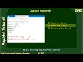 User Control Part 2 - Create Asp Net User Control Asp Net Tutorial