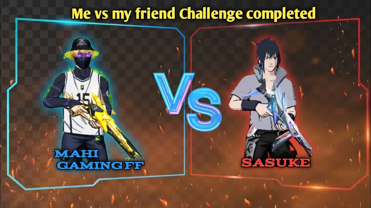 MAHI GAMING FF VS SASUKE battle between two best friends | Subscribe challenge completed | #telugu