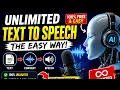 I Asked AI To Help Me Code A Free Unlimited Text-To-Speech In Python With Few Code Lines