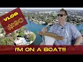 I m on a boat in Stockton CA - VLOG