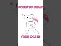 Poses to draw your OCs in PART 2