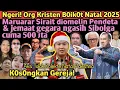 Gereja ter4ncam kosong! Ngeri, Umat Kristen siap B0ik0t Natal jika Kolekte diteruskan ke Palestina
