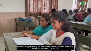 Case study - Functions in Python Python Programming SNS Institutions