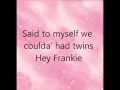 Sister Sledge- Frankie lyrics