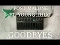 Post Malone - Goodbyes ft Young Thug Instrumental Cover Tutorial Akai mpk mini mk2