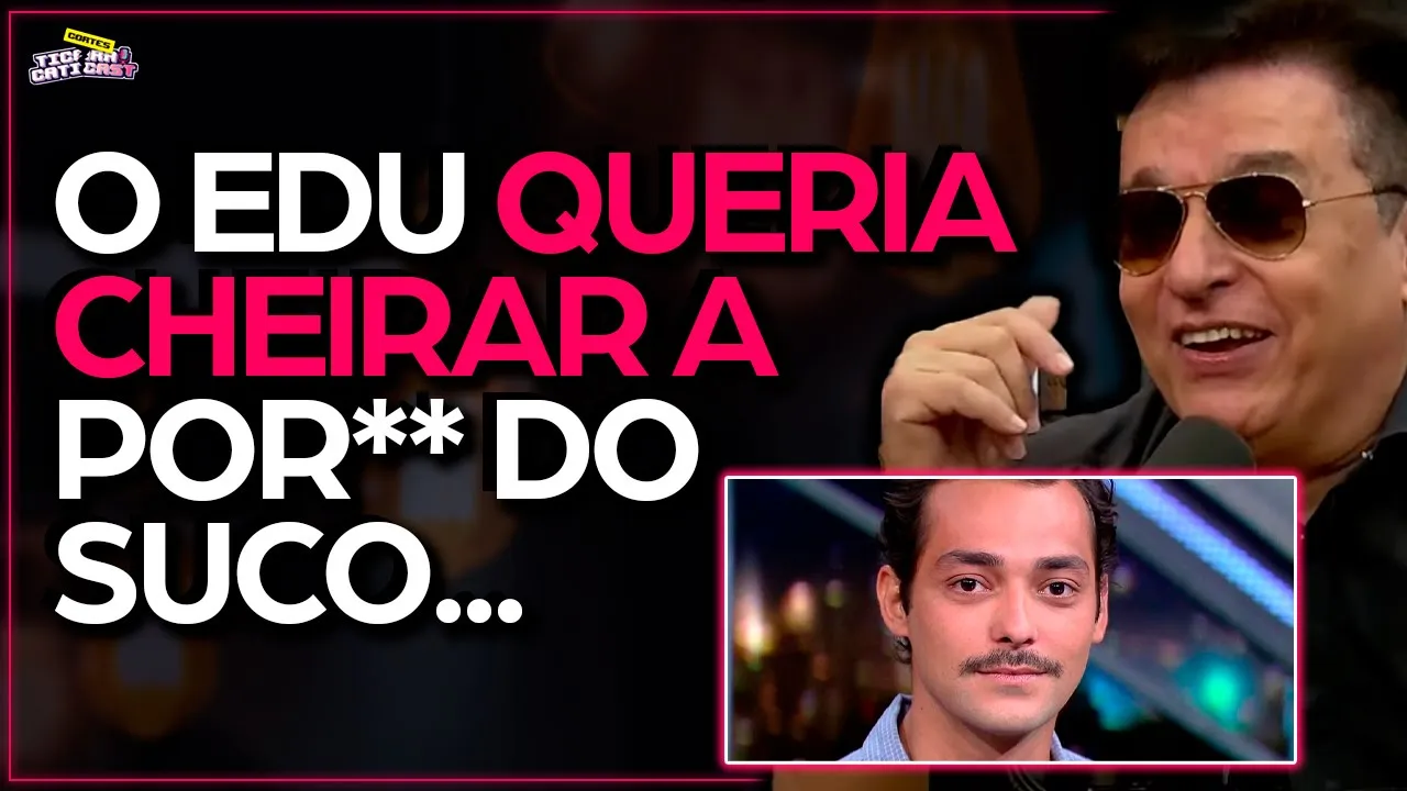OS CARAS ESTAVAM CHEIRANDO SUCO EM PÓ?
