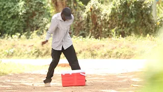 snake inside cooler box prank