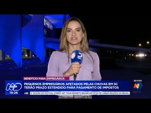 Pequenos empresários afetados pelas chuvas em SC terão prazo estendido para pagamento de impostos