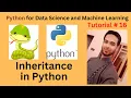 Tutorial 16 Inheritance in python
