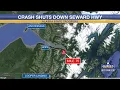 Seward Highway closed due to collision at mile 75