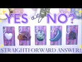 YES or NO Honest Answer to ANY Question Pick a Card Tarot Reading