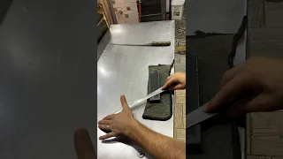 طريقة سن سكين الشاورما  عمران اليونس دندنها