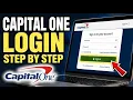 How to login to Capital One for digital statements and document storage - Easy Tutorial