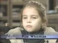 Mae Whitman 1996 interview Age 7