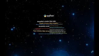 The Zen of Python this module