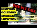OJ Simpson Murder Locations Then NOW Nicole Brown Ronald Goldman Dearly Departed Scott Michaels