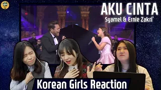 Download Korean Girls React to 'Aku Cinta' ｜Syamel \u0026 Ernie Zakri｜Blimey MP3