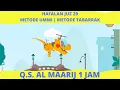 Download Lagu MUROTTAL AL MAARIJ 1 JAM FULL METODE UMMI ANIMASI MOBIL | AQAF STUDIO
