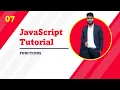 Function in JavaScript Tutorial in Tamil Tamil Programmer