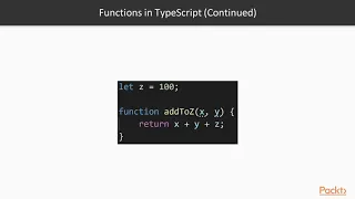 TypeScript for JavaScript Developers Using Function Types packtpub com