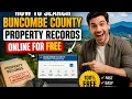 How to search Buncombe County property records online for free