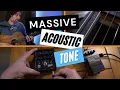 Download Lagu How To Get A Huge Acoustic Guitar Sound - Pickup Hack/Trick